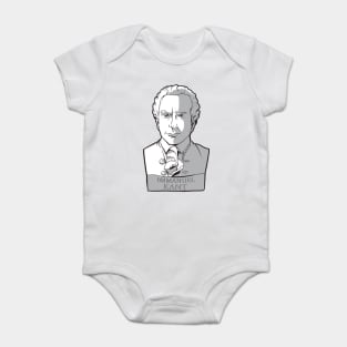 Immanuel Kant statue Baby Bodysuit